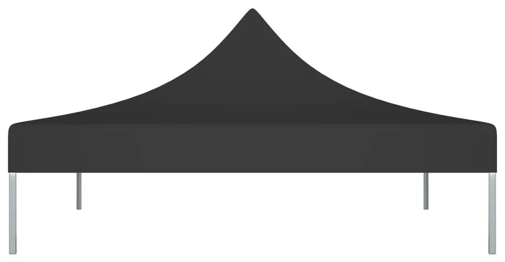Teto para tenda de festas 3x3 m 270 g/m² preto