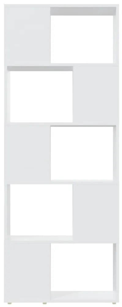 Estante/divisória 60x24x155 cm contraplacado branco