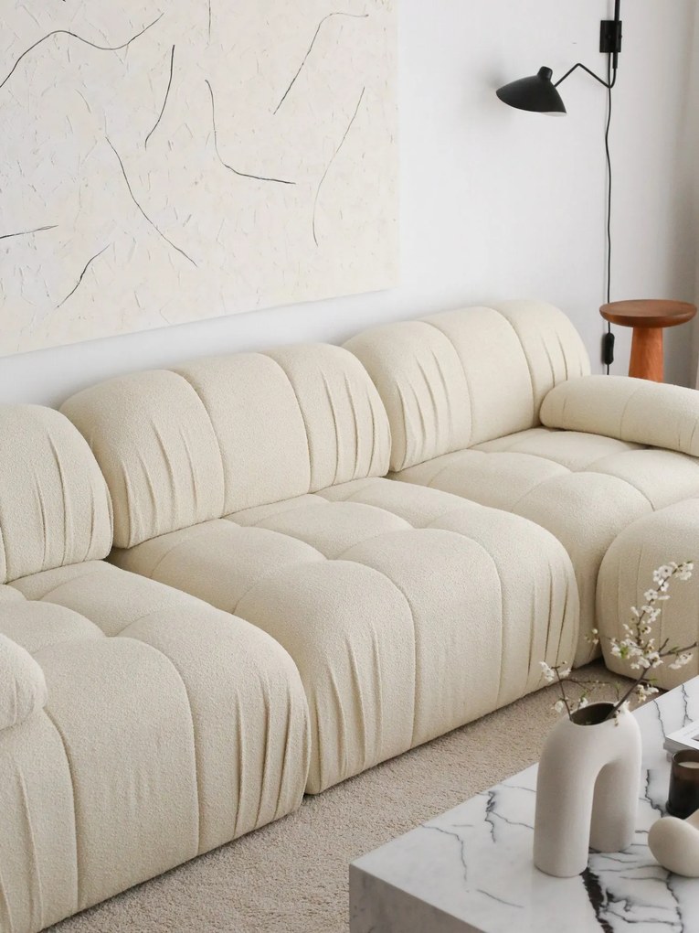 Sofá de Canto Soli – Branco – 267x74x149 cm
