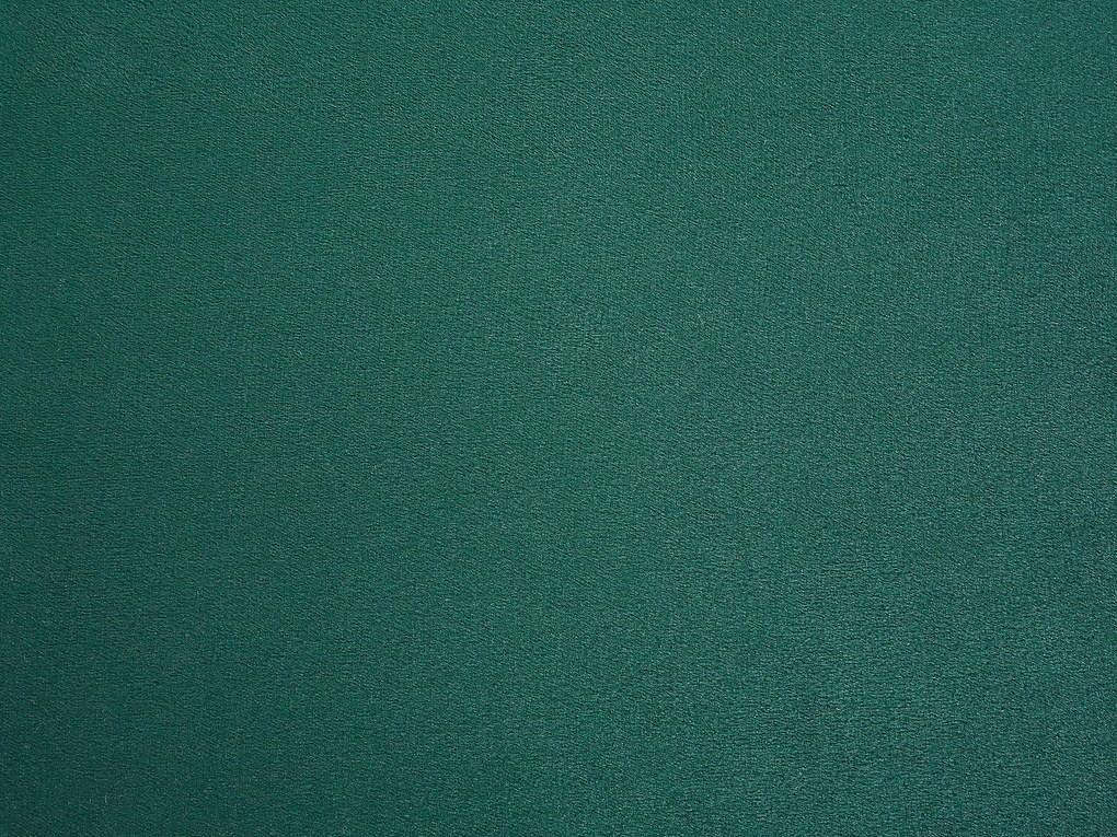 Tamborete em veludo verde esmeralda BRIGITTE Beliani