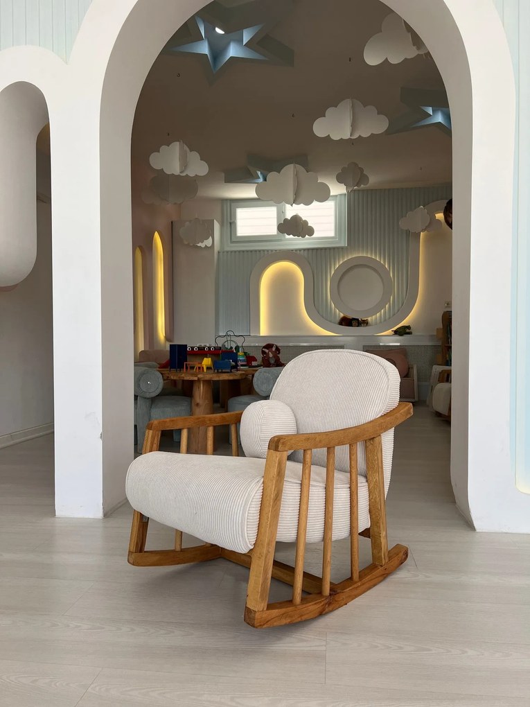 Cadeira Wing Kleamini – Branco – 72x60x52 cm