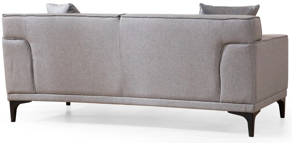 Sofá de 2 Lugares Petra – Cinzento Claro – 165x87x86 cm
