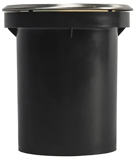 Conjunto de 6 focos de chão inteligentes para exterior ajustáveis com Wi-Fi GU10 - Delux