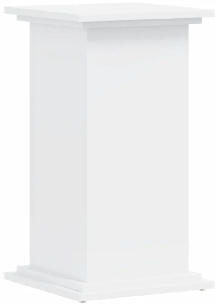 Suporte para plantas 33x33x60 cm derivados de madeira branco