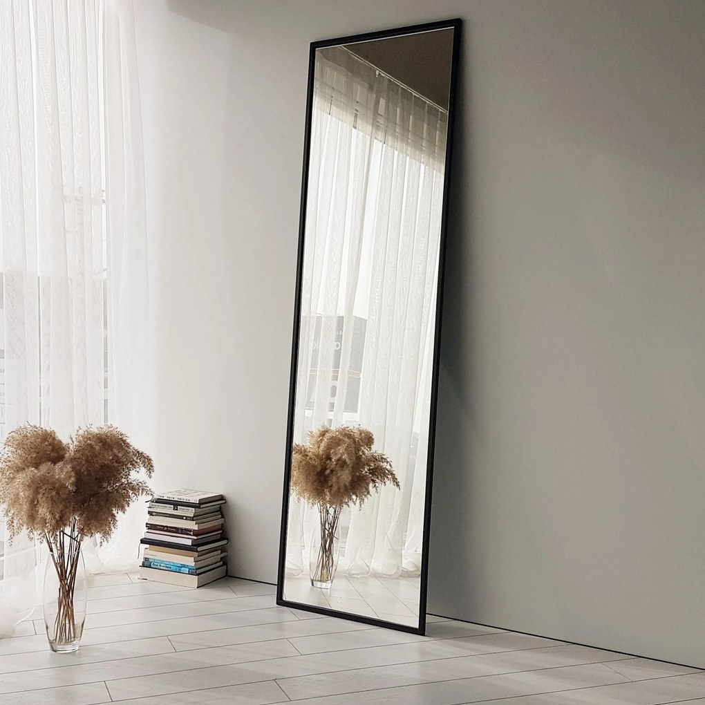 Espelho Cheval Cool – Preto – 50x170x60 cm