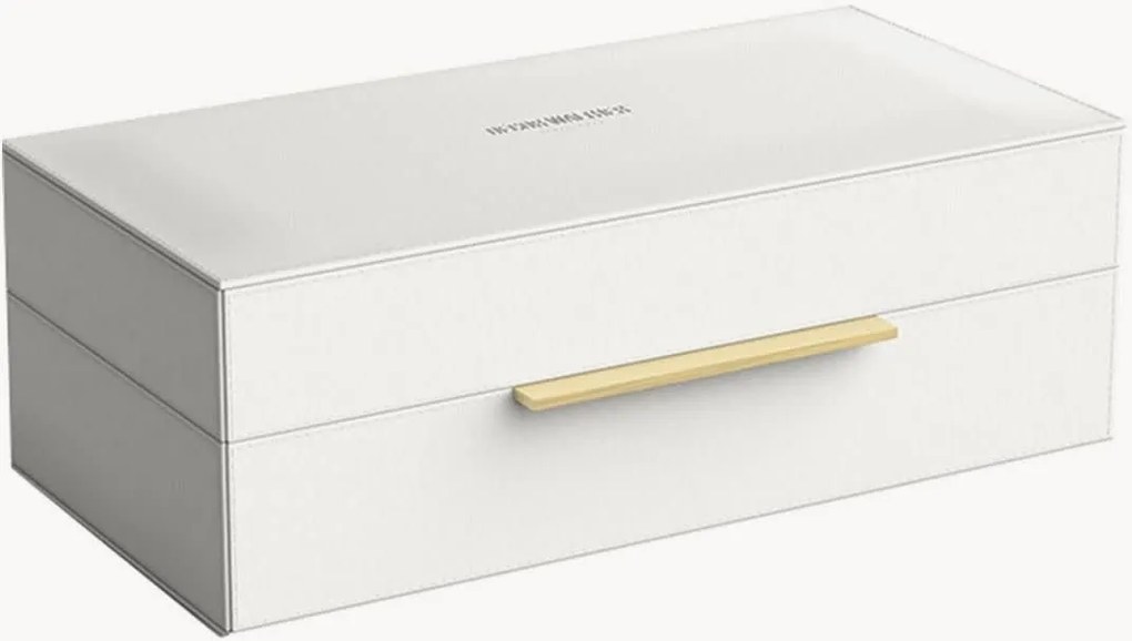 Caixa em couro sintético Brownie