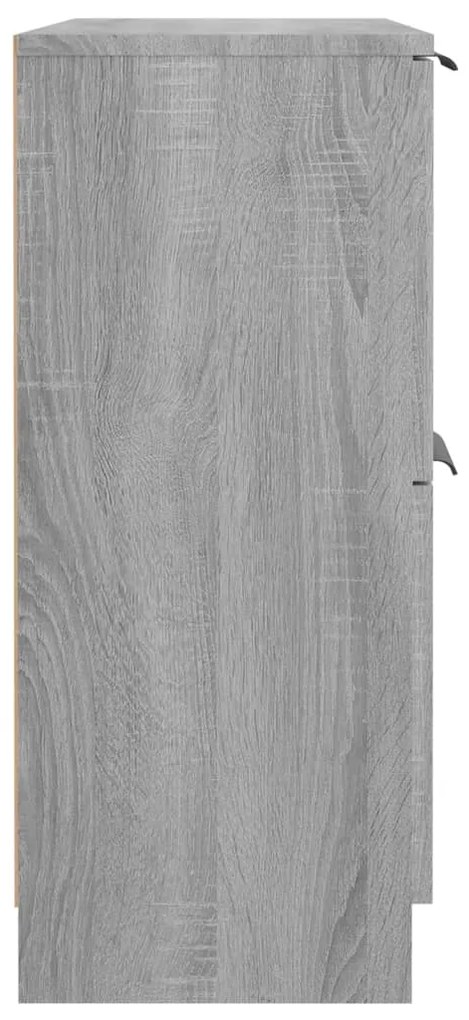Aparador 60x30x70 cm derivados de madeira cinzento sonoma
