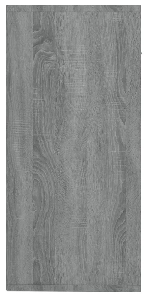 Aparador 88x30x65 cm madeira processada cor sonoma cinza