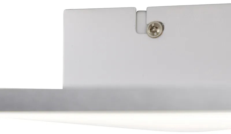 Painel LED moderno em aço 40 cm com LED - Liv Moderno