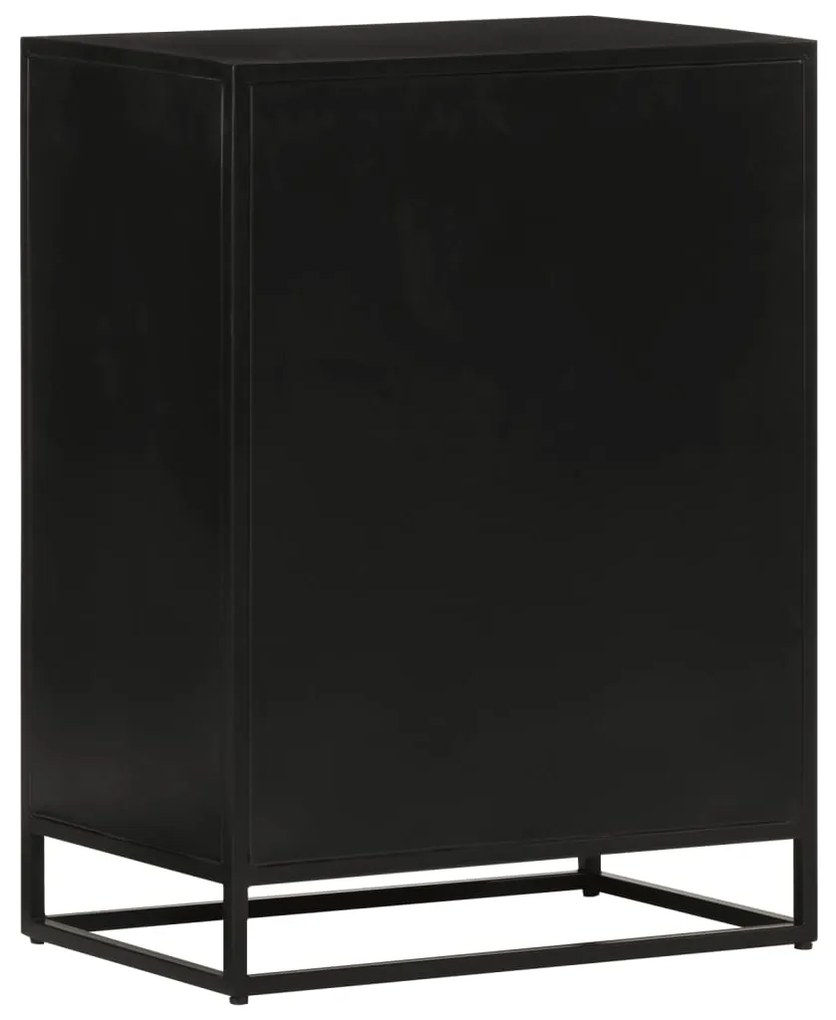 Aparador com 2 portas 55x35x75 cm mangueira maciça/ferro