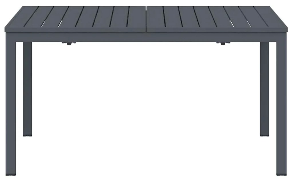 Mesas de Extensão vidaXL 2 pcs Antracite 210x90x73 cm Aço