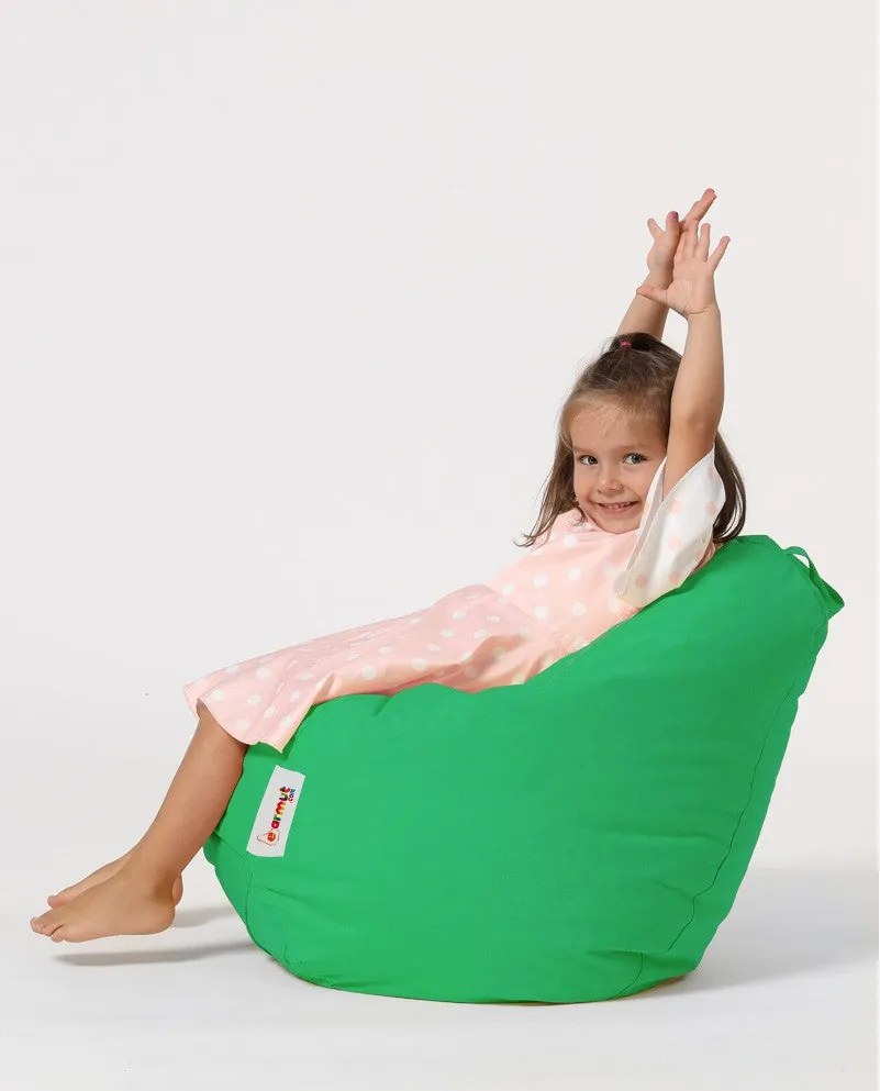 Bean Bag de Jardim Premium Kids – Verde – 60x60x25 cm | Tribo Home