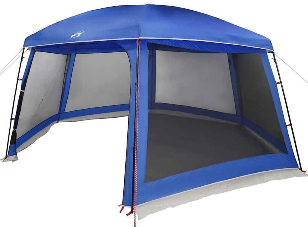 Tenda para piscina com mosca amovível e paredes de rede