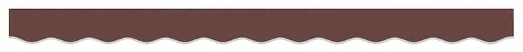 Valance de Toldos pra Estrutura de 2,5m Castanho 2,3x0,2m