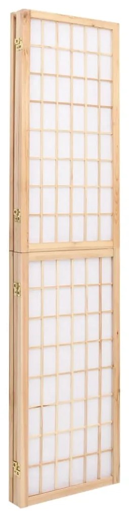 Biombo dobrável com 3 painéis estilo japonês 120x170 cm