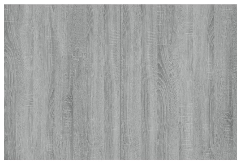 Cabeceira cama 120x1,5x80 cm derivados madeira cinzento sonoma
