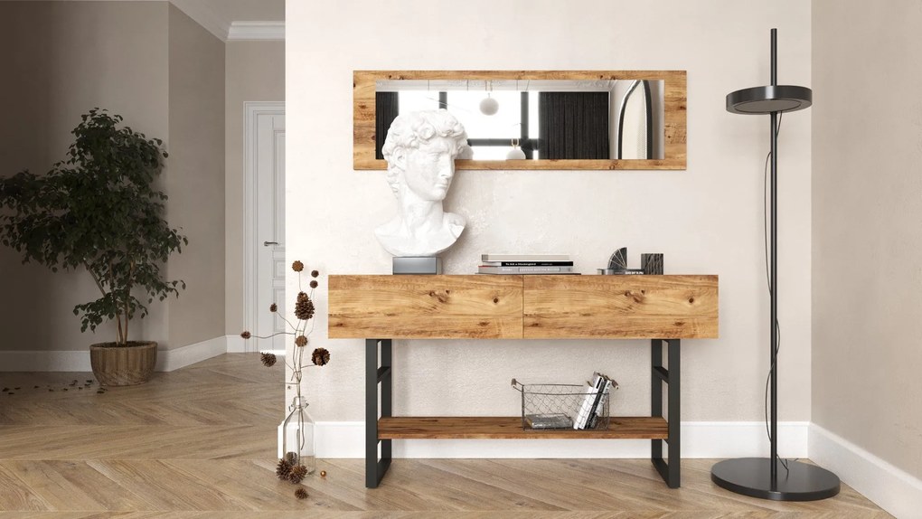 Console ML24 – Atlantic Pine – 139 x 75,7 x 43 cm