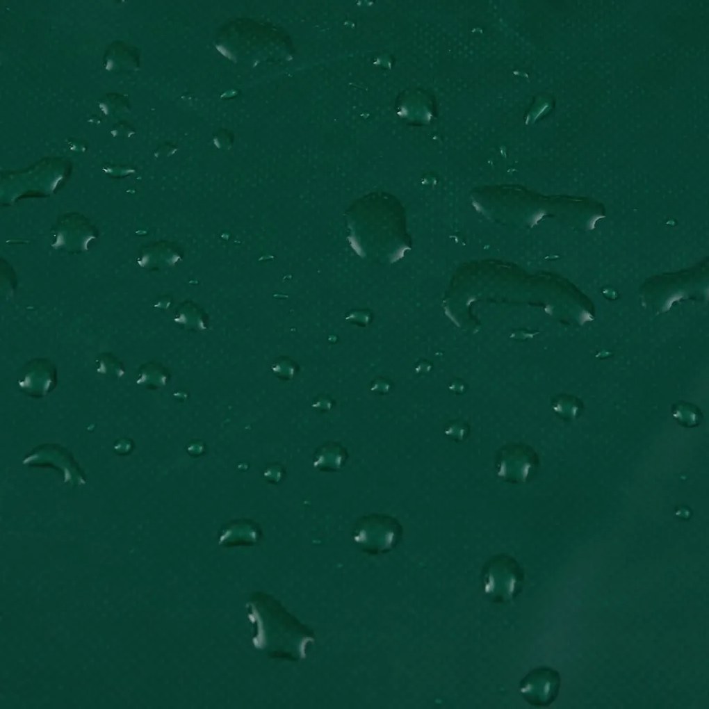 Lona Ø 5 m 650 g/m² verde