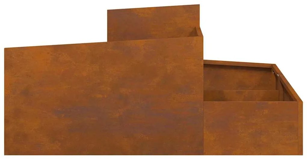 Vasos e Plantadeiras Aço Corten Grande Durável