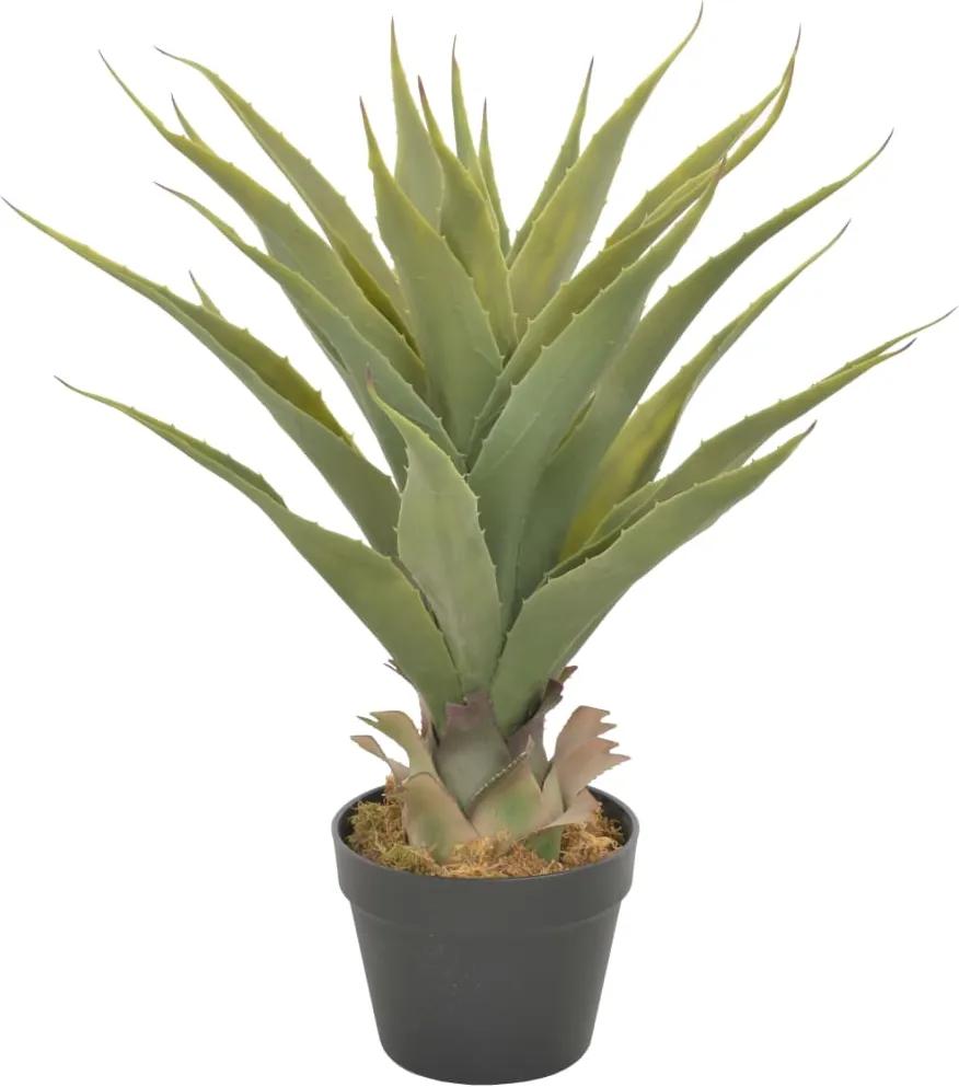 Planta yucca artificial com vaso 90 cm verde