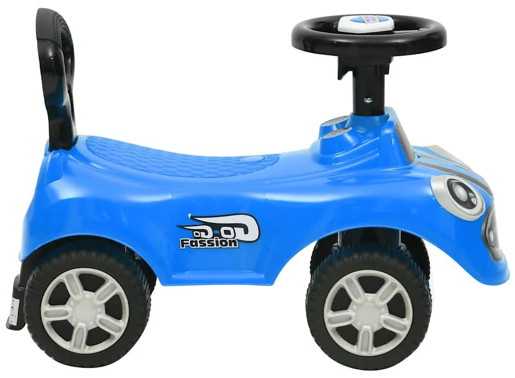 Carro de passeio azul