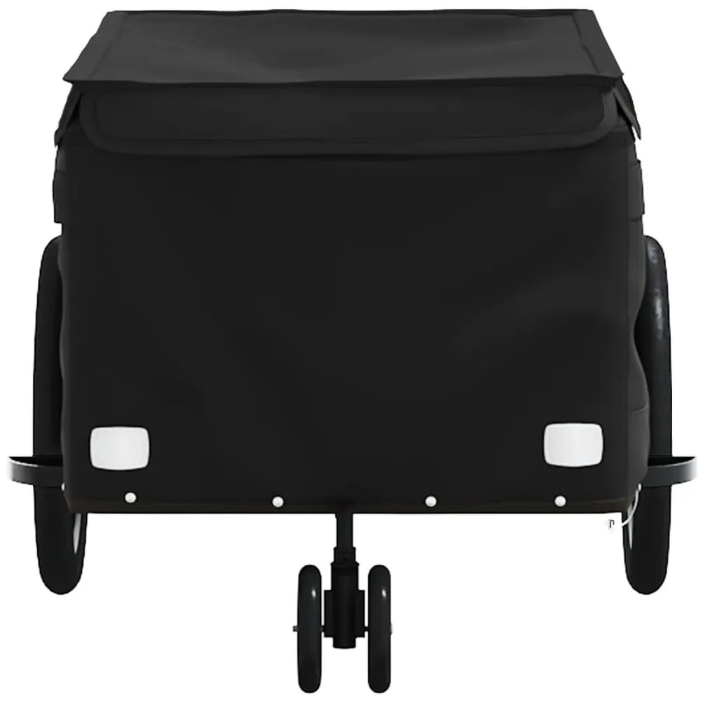 Reboque para bicicleta 30 kg ferro preto