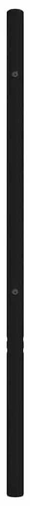 Cabeceira de cama 135 cm metal preto