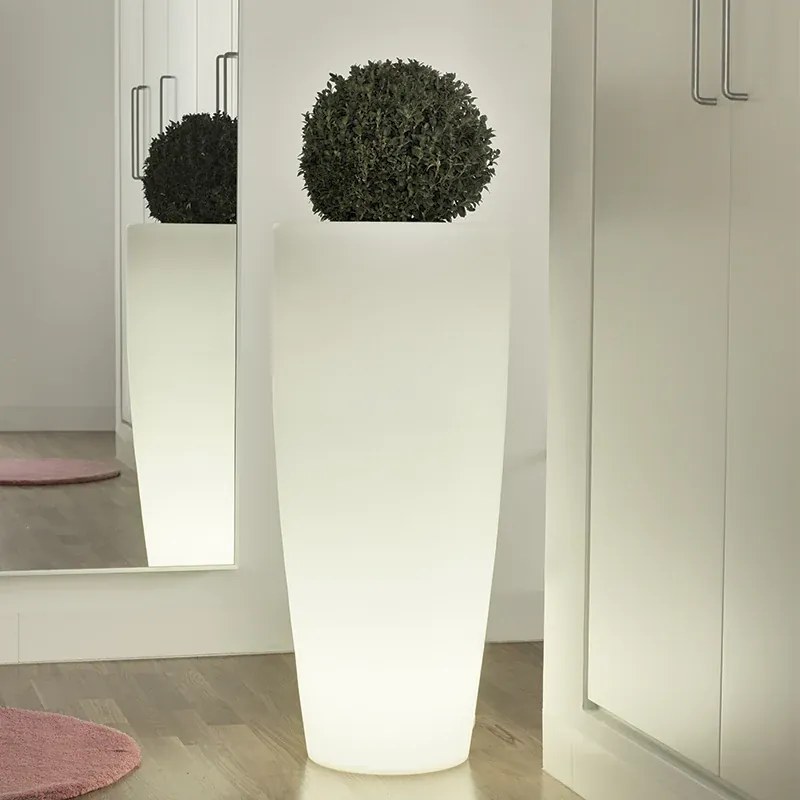 VASO COM LUZ BAMBÚ 90 CM LUZ LED RGB BATERIA RECARREGÁVEL HOTEL, CASA, JARDIM, RESTAURANTE, BAR