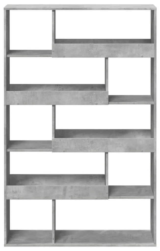 Divisória 100x33x156,5 cm derivados de madeira cinzento cimento