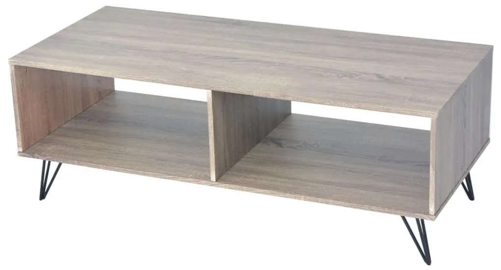 vidaXL Móvel de TV/mesa de centro 120x40x45 cm cinzento