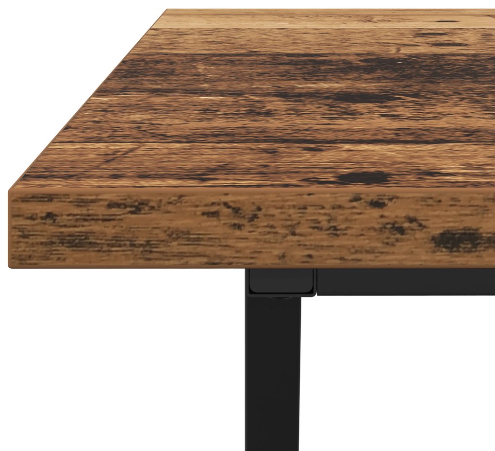 Mesa de Café vidaXL de Madeira Antiga 100x50x40 cm em Madeira Ingénua