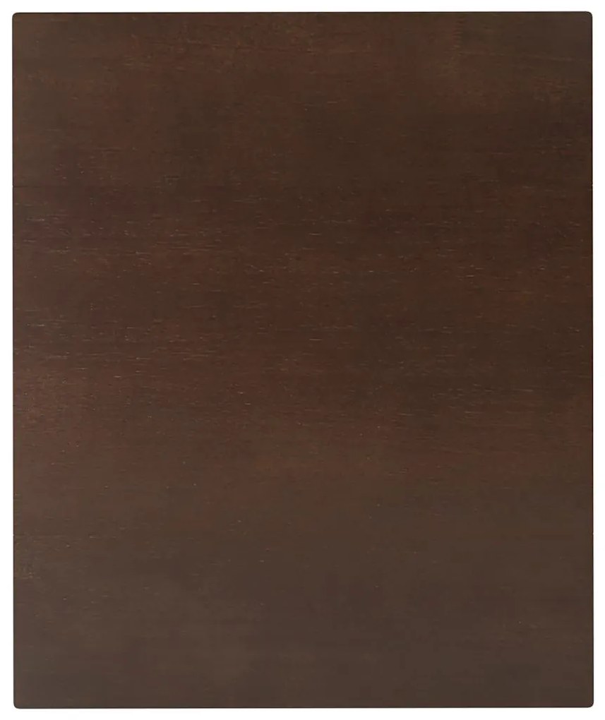Mesa de jantar madeira seringueira maciça castanho