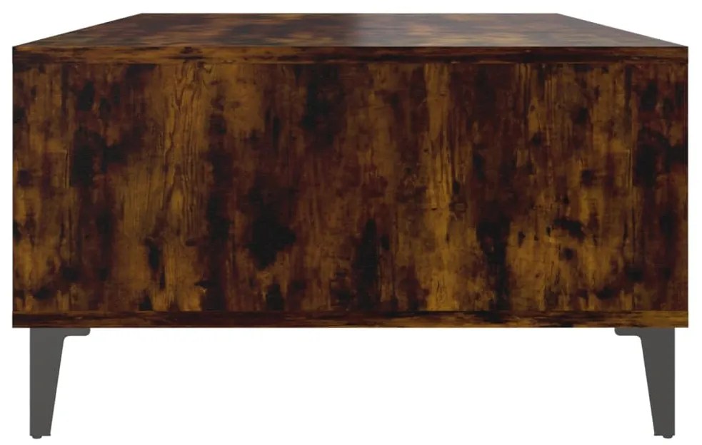 Mesa de centro derivados de madeira carvalho fumado