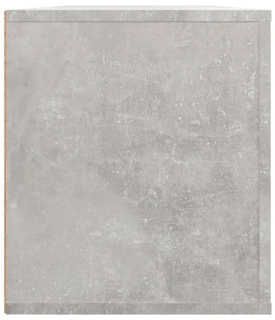 Móvel p/ TV 100x35x40cm madeira processada cinzento cimento