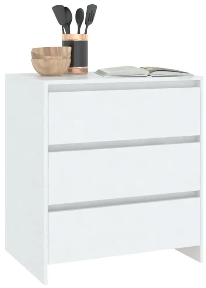 Aparador 70x41x75 cm derivados de madeira branco