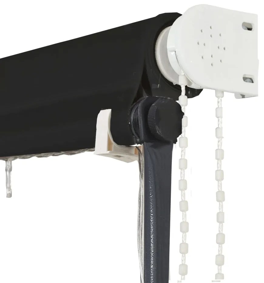 Toldo retrátil com LED 250x150 cm antracite