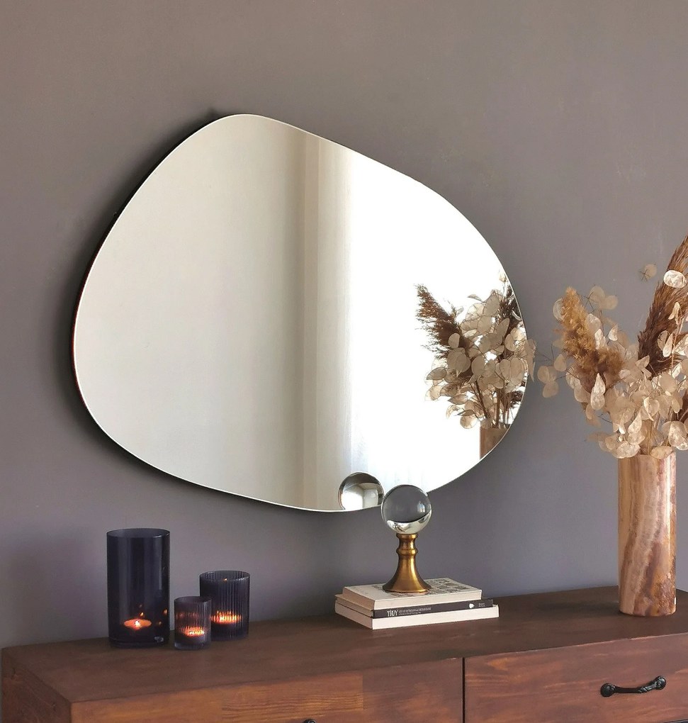 Espelho Gusto – Preto – 55 cm x 75 cm x 2,2 cm