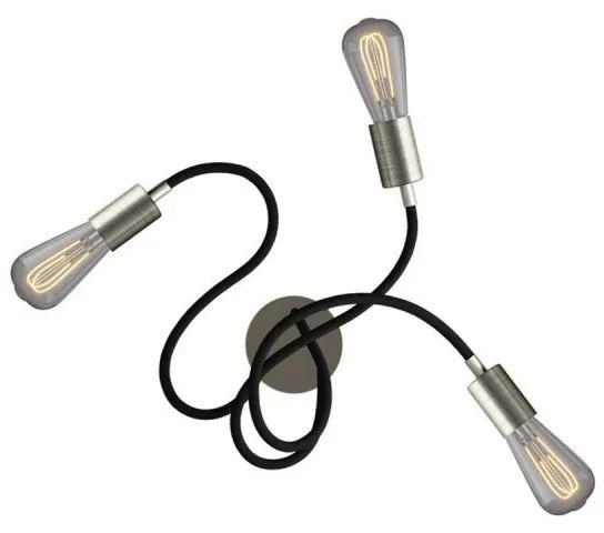 O candeeiro de teto Flex 60 flexível fornece luz difusa com lâmpada LED ST64