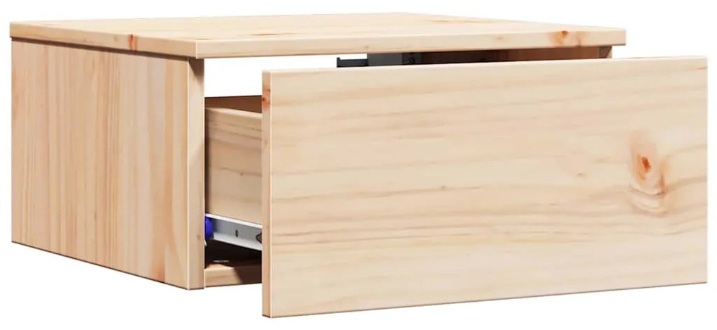 Mesa de Cabeceira Montada na Parede Castanho 37 x 35 x 18,5 cm