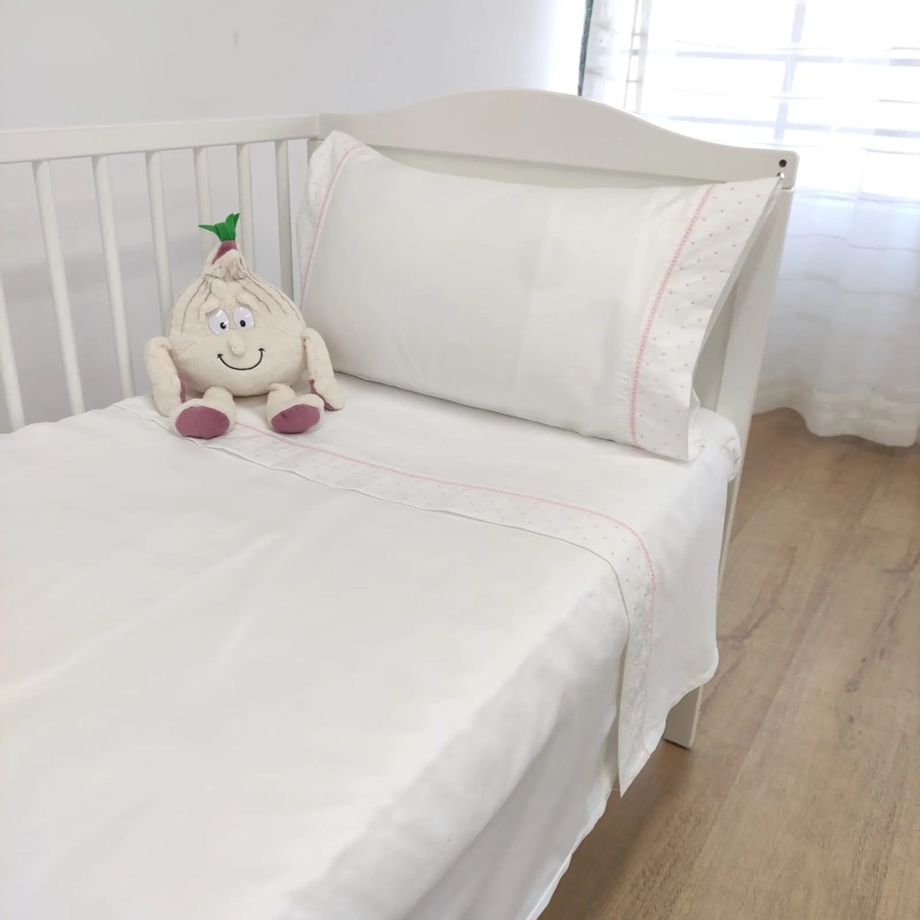 Jogo de Cama Bebé Bolinhas e Sonhos