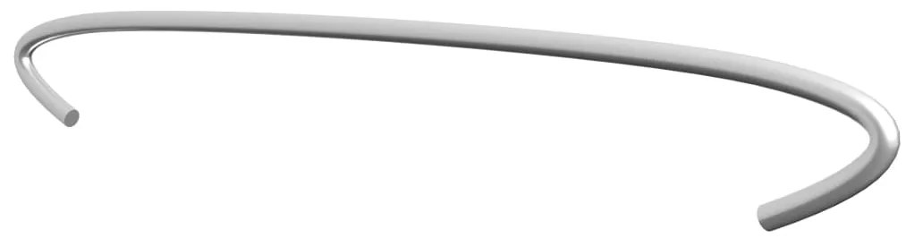 Ganchos para gabiões 50 pcs aço galvanizado 50 cm