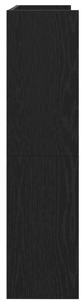 Sapateira 80x25x100 cm derivados de madeira preto