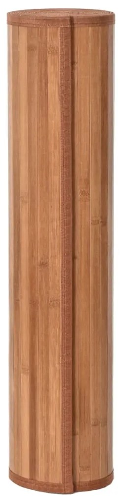 Tapete retangular 60x100 cm bambu cor natural