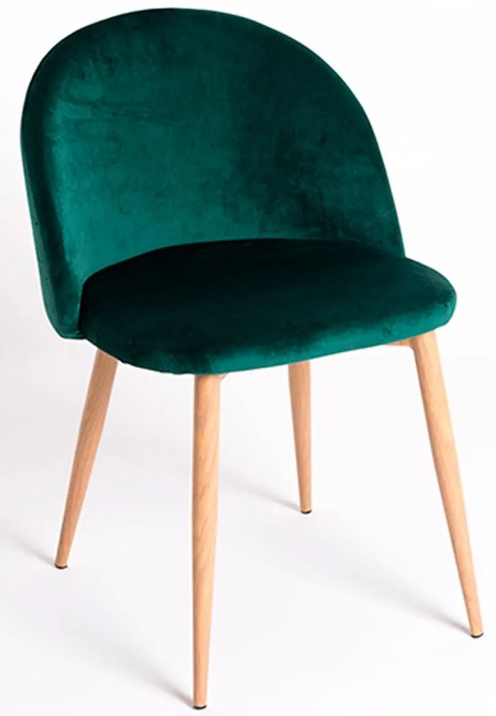 Pack 4 Cadeiras Vint Veludo - Verde