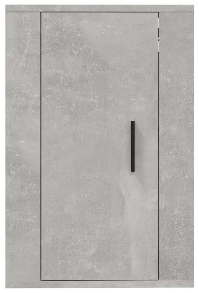 Móvel de TV de parede 40x34,5x60 cm cinzento-cimento