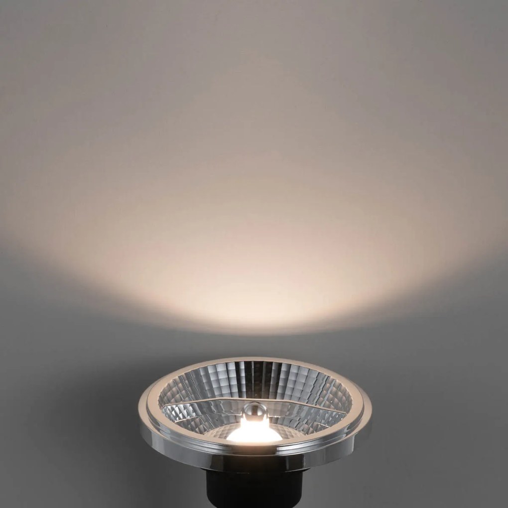Conjunto de 5 Lâmpadas LED GU10 AR111 Reguláveis em 3 Passos em Kelvin 10W 800 lm 2700 - 3700K