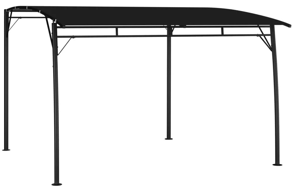 47978 vidaXL Toldo para-sol de jardim 3x3x2,55 m antracite