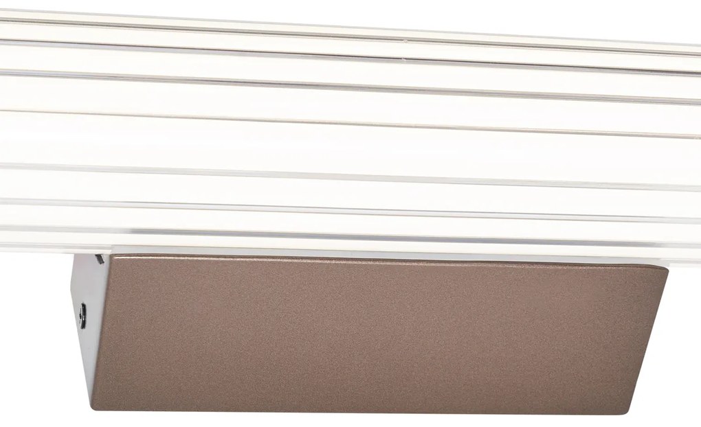 Candeeiro de parede retro bronze 60,4 cm incluindo LED IP44 - Coco