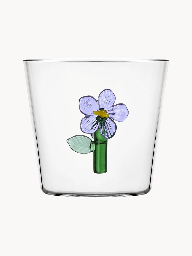 Copo em borosilicato artesanal Botanica
