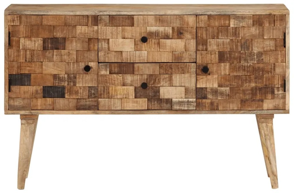 Aparador 110x30x70 cm madeira de mangueira maciça